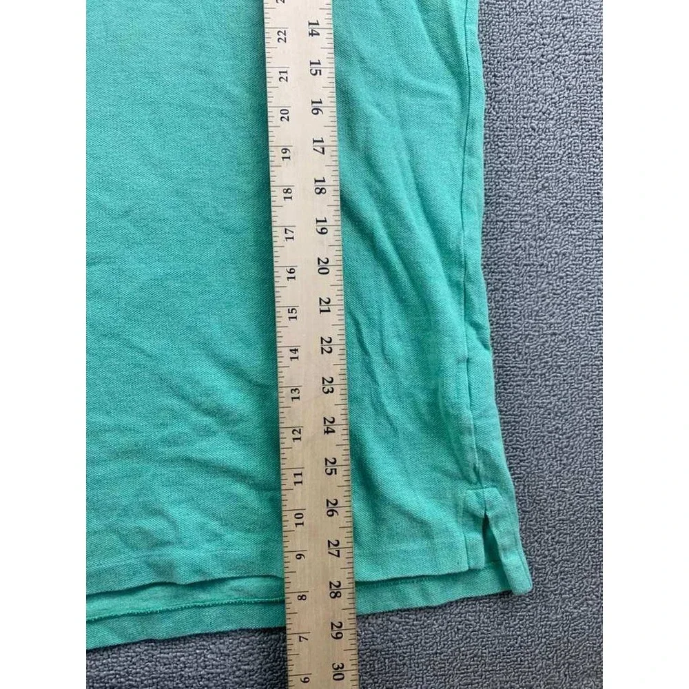 Polo Ralph Lauren Shirt Men 2XLT Polo Mint Green Pink Pony Knit Golf Tennis Prep